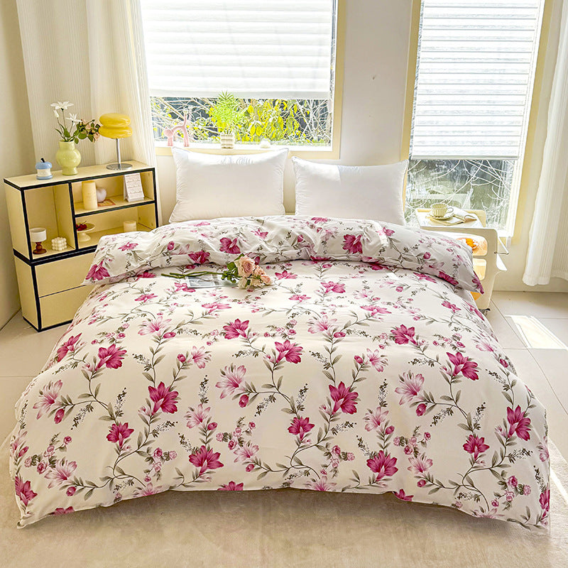 Luxury Floral Print Bedding Set