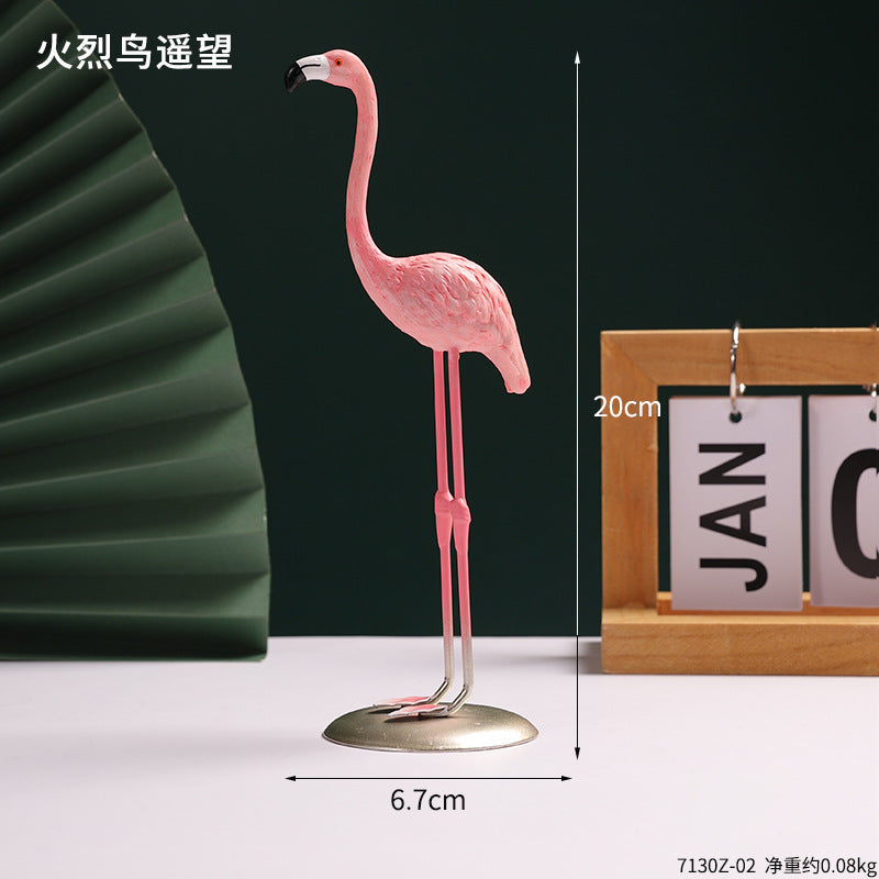 Decorative Flamingo Figurine Homeandso