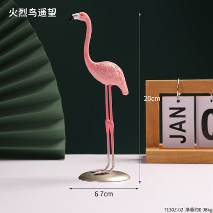Decorative Flamingo Figurine Homeandso