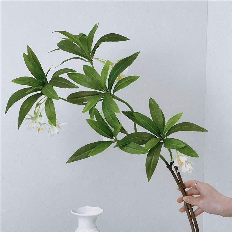 Elegant Botanical Flower Stem