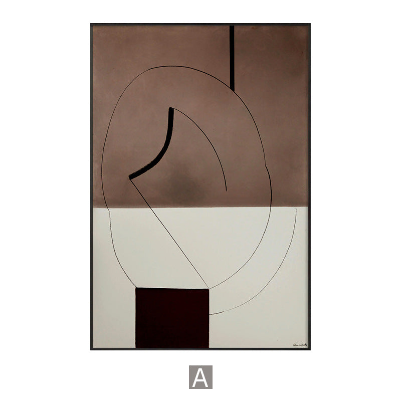Abstract Modern Wall Art Print Homeandso