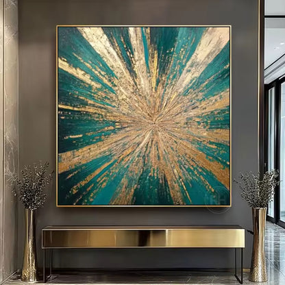 Textured Metallic Canvas Wall Art Homeandso