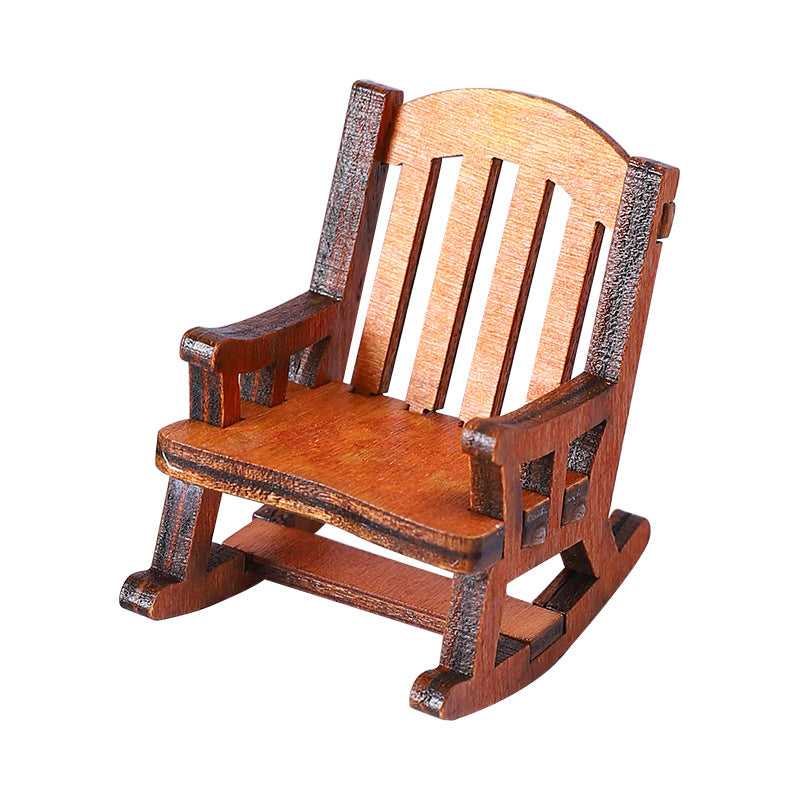Miniature Decorative Wooden Bench Homeandso