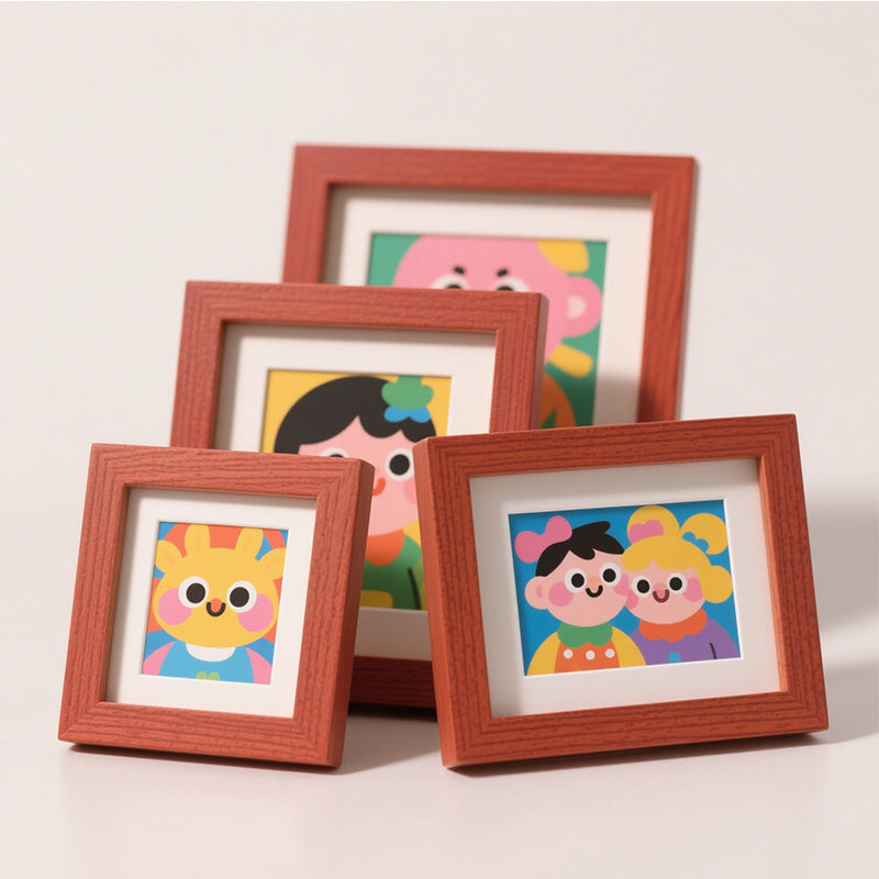 Decorative Kids' Illustration Frame Set