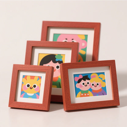 Decorative Kids' Illustration Frame Set