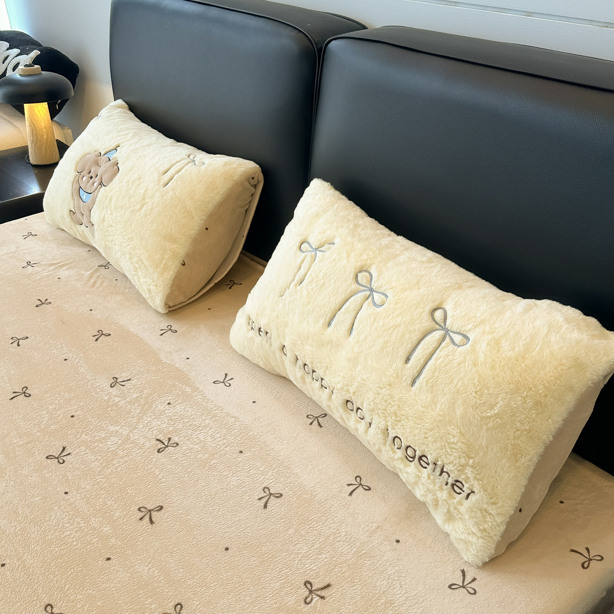 Plush Fleece Comforter Set