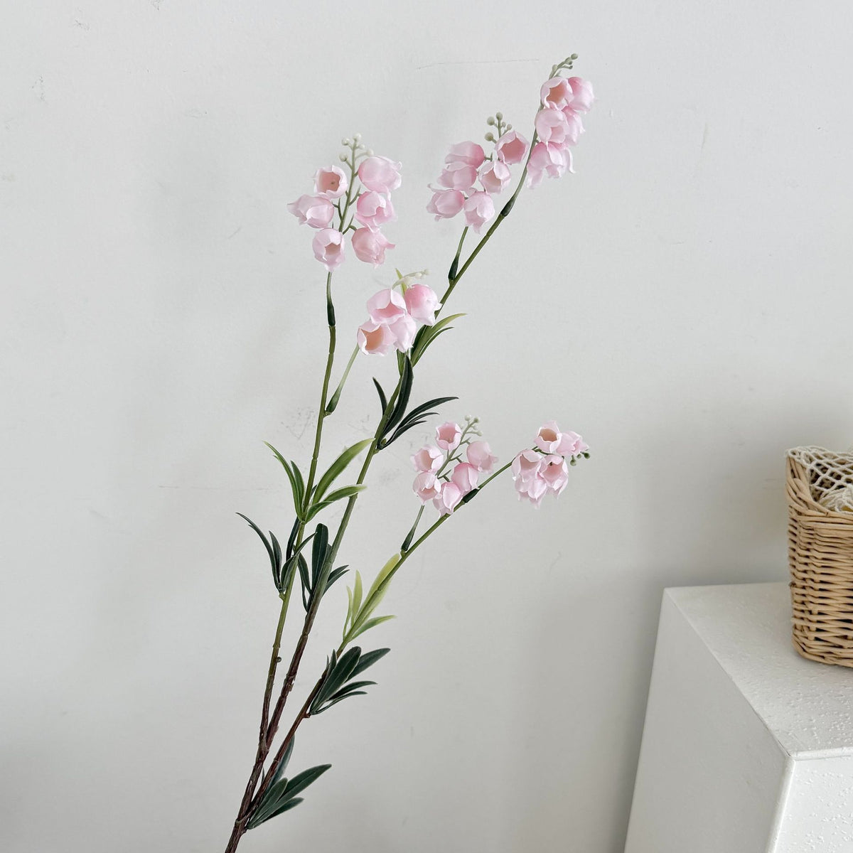 Lifelike Decorative Purple Floral Bouquet