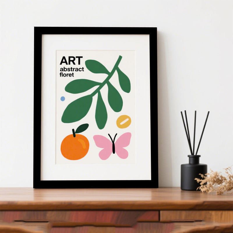 Abstract Botanical Wall Art Print