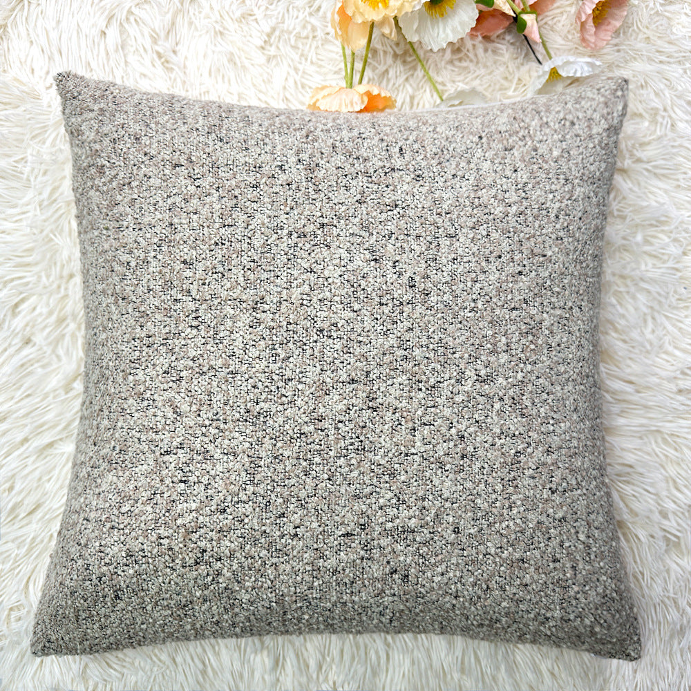 Textured Knit Decorative Cushion