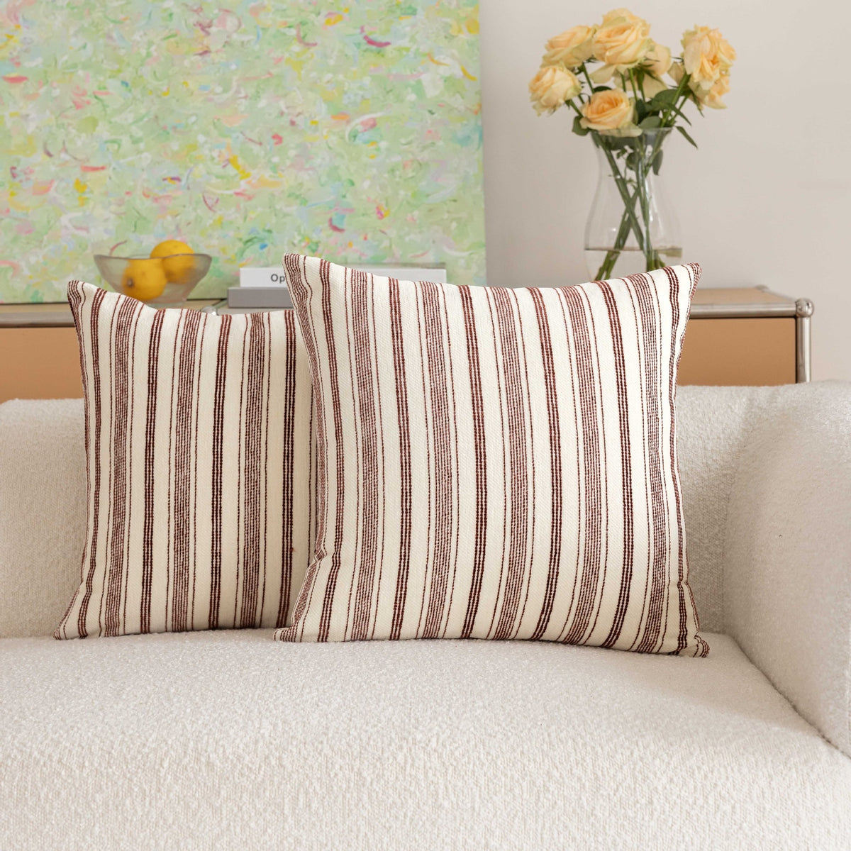 Striped Decorative Cushion