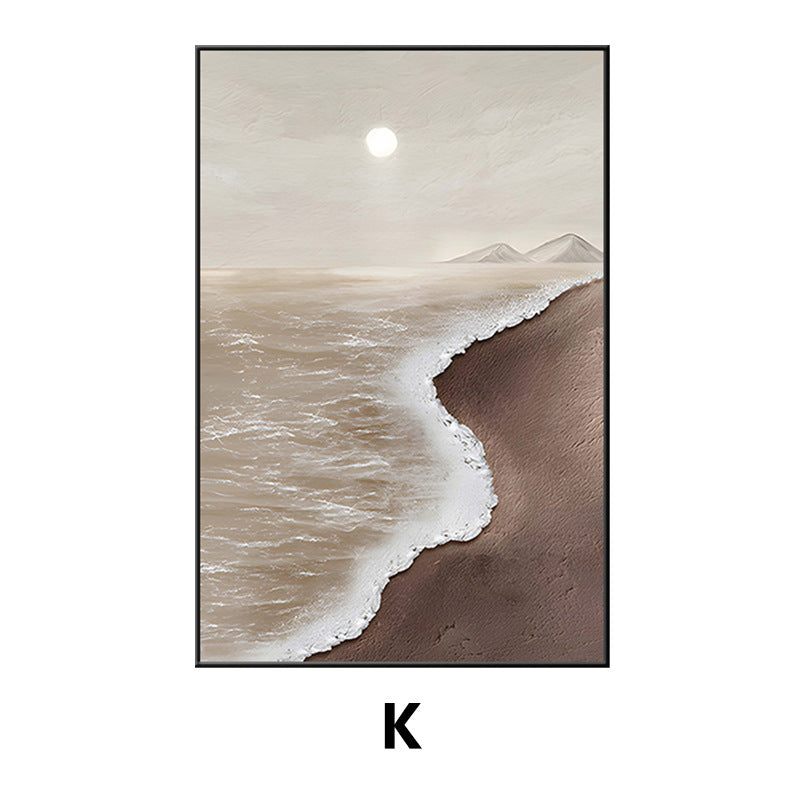 Coastal Beach Landscape Framed Wall Art Homeandso