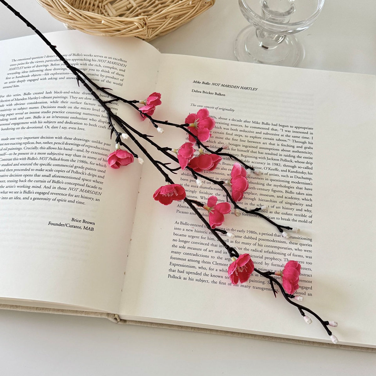 Decorative Artificial Orchid Flower Stem