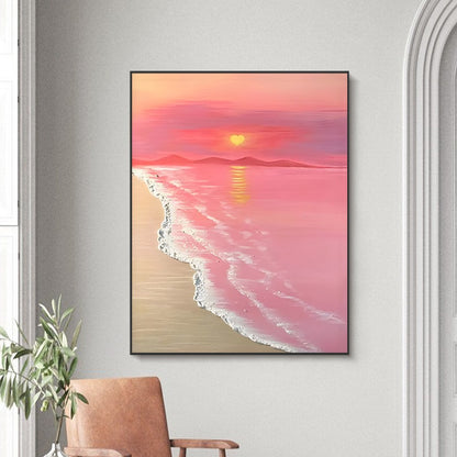 Coastal Sunset Canvas Artwork Homeandso