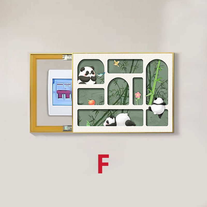 Decorative Panda-Themed Picture Frame Homeandso