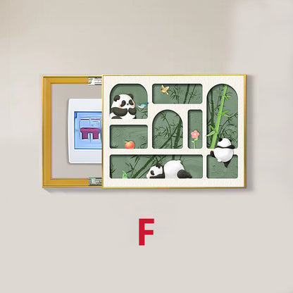 Decorative Panda-Themed Picture Frame Homeandso