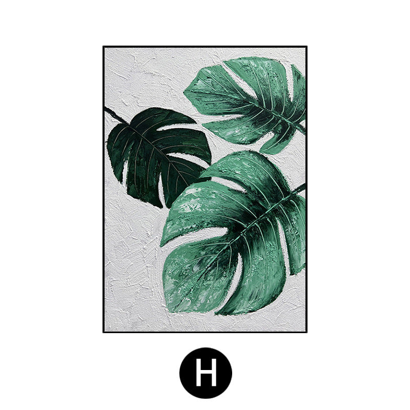 Tropical Leaf Canvas Artwork Homeandso