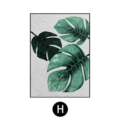 Tropical Leaf Canvas Artwork Homeandso