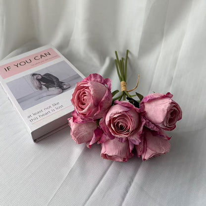 Faux Rose Bouquet