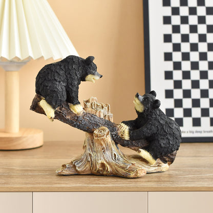 Charming Bear Figurine Homeandso