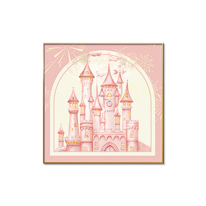 Artistic Village Landscape Framed Print Homeandso