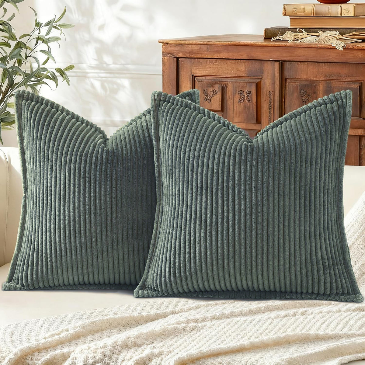 Textured Velvet Chevron Decorative Pillow