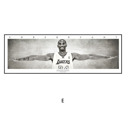 Men's Stylish Basketball Action Wall Art Print Homeandso