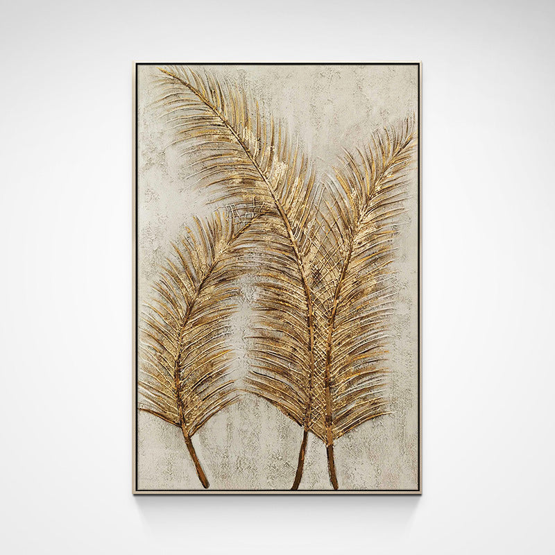 Textured Botanical Wall Décor Homeandso