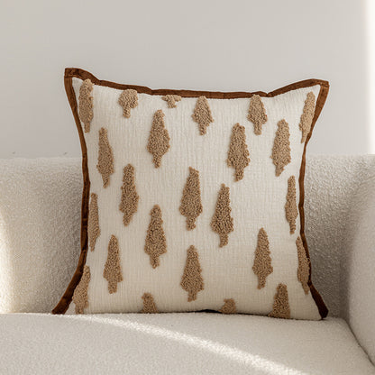 Geometric Patterned Throw Cushion