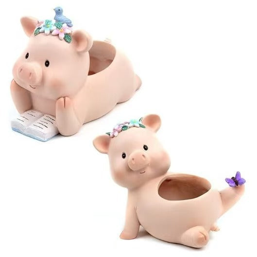 Cute Pig Planter Homeandso
