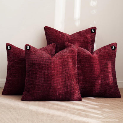 Textured Multi-Color Decorative Pillow