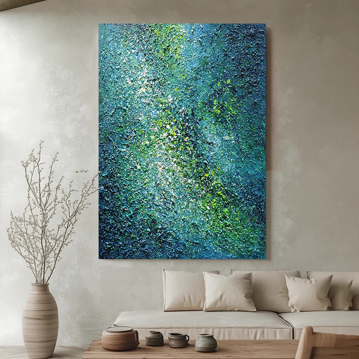Abstract Textured Canvas Artwork Homeandso