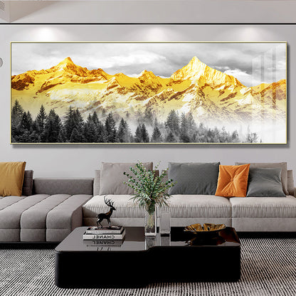 Framed Mountain Landscape Artwork Homeandso
