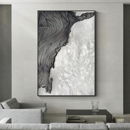 Abstract Textured Wall Art Print Homeandso