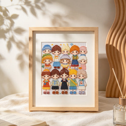 Playful Character Art Frame
