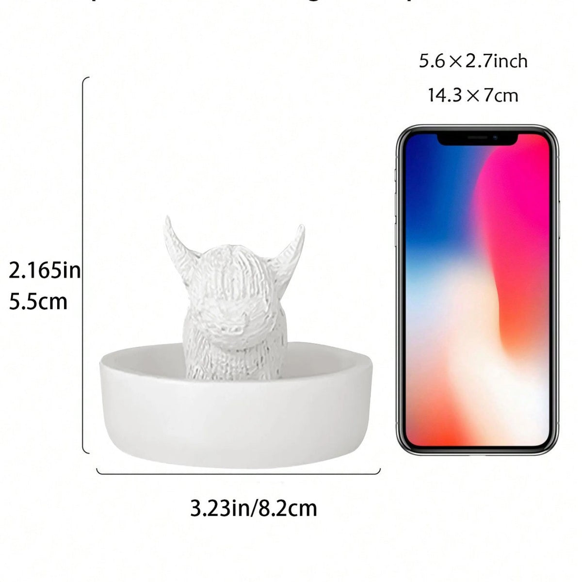 Highland Cow Decorative Phone Holder Homeandso