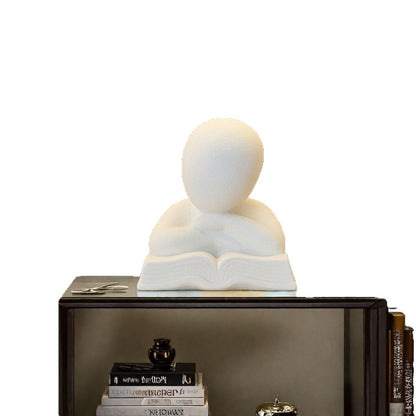 Contemporary Reading Figurine Homeandso
