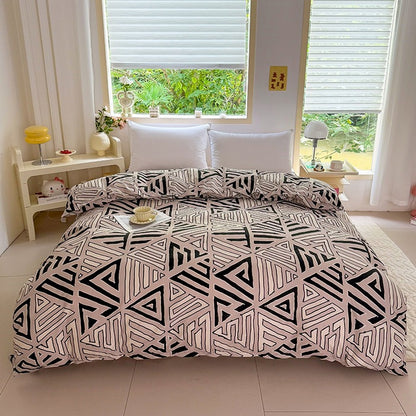 Luxury Floral Print Bedding Set