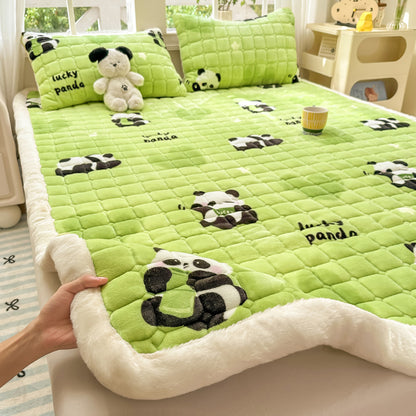 Plush Cartoon-Themed Blanket Homeandso