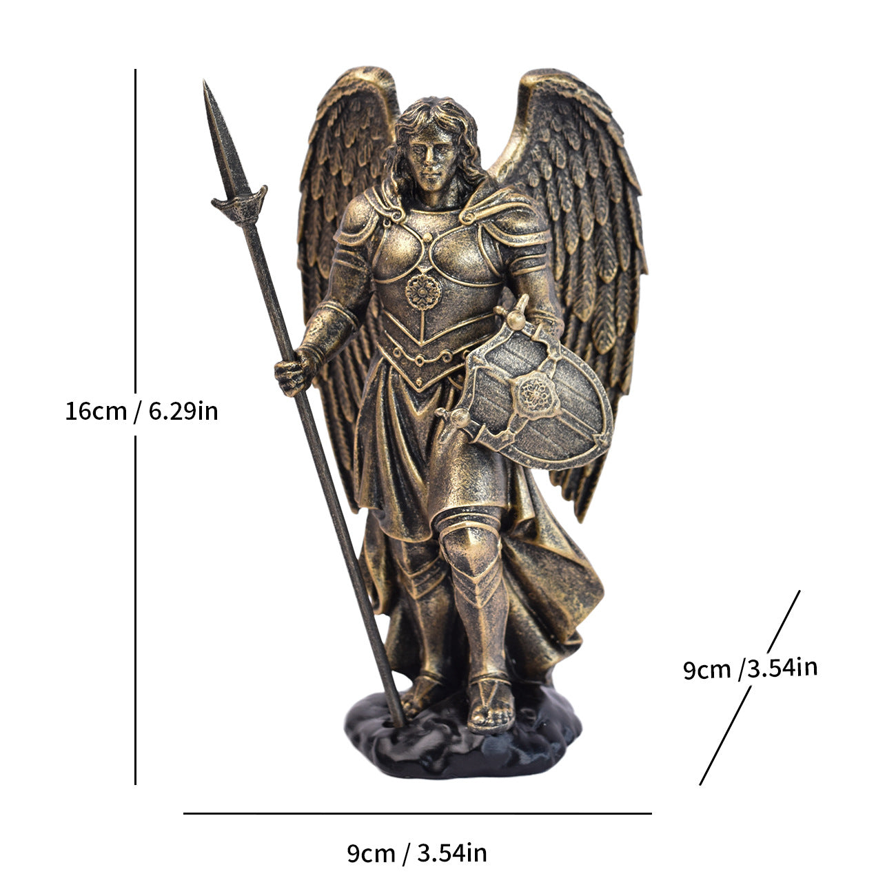 Decorative Roman Warrior Statue Homeandso