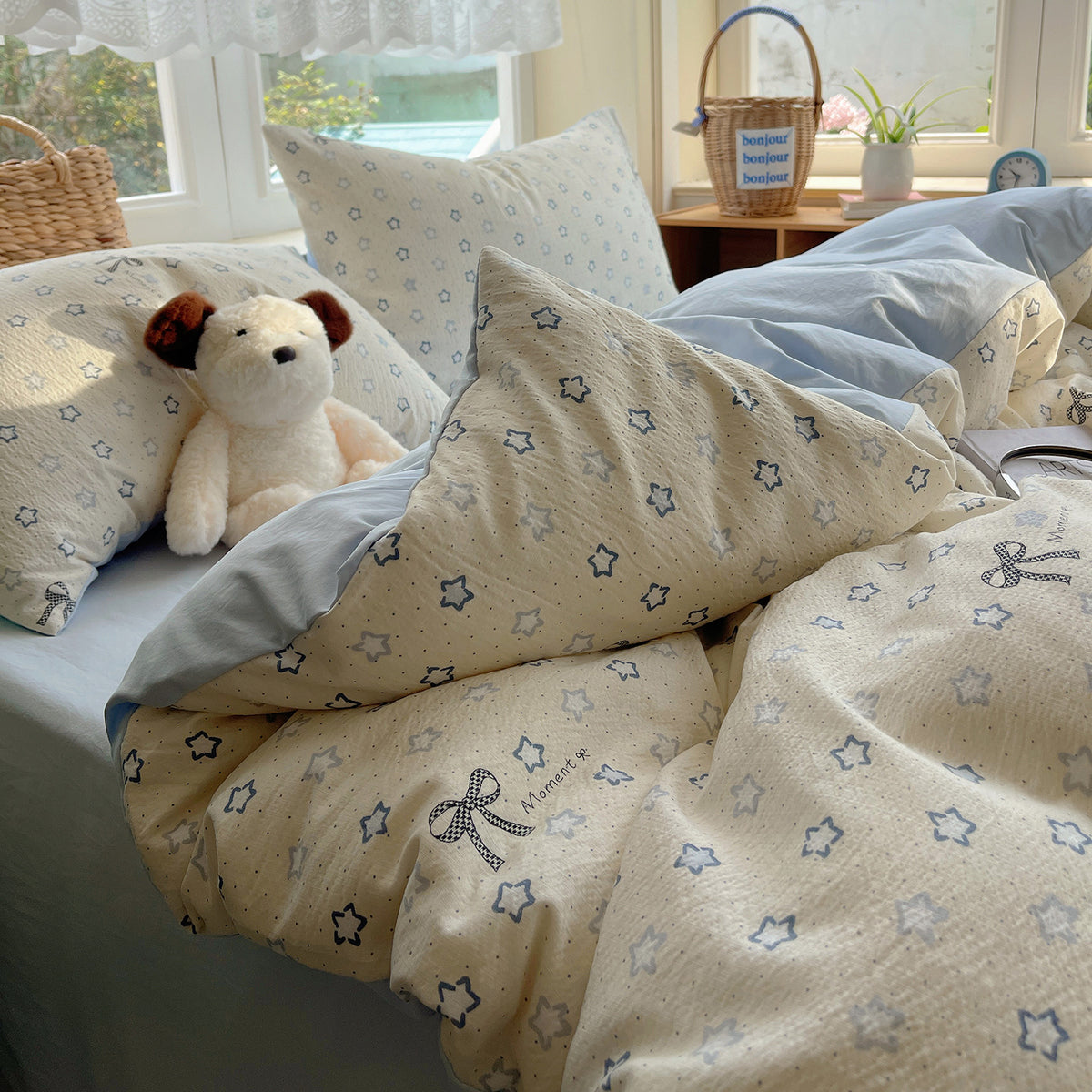Soft Textured Duvet Cover Set