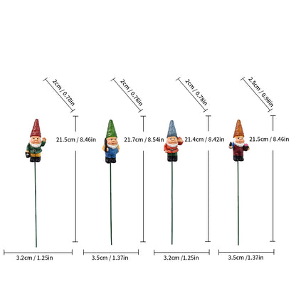 Garden Gnome Decorative Stakes Homeandso