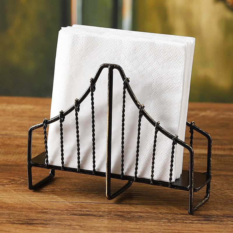 Elegant Retro Paper Holder Homeandso