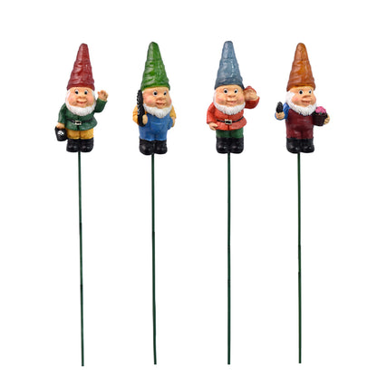 Garden Gnome Decorative Stakes Homeandso