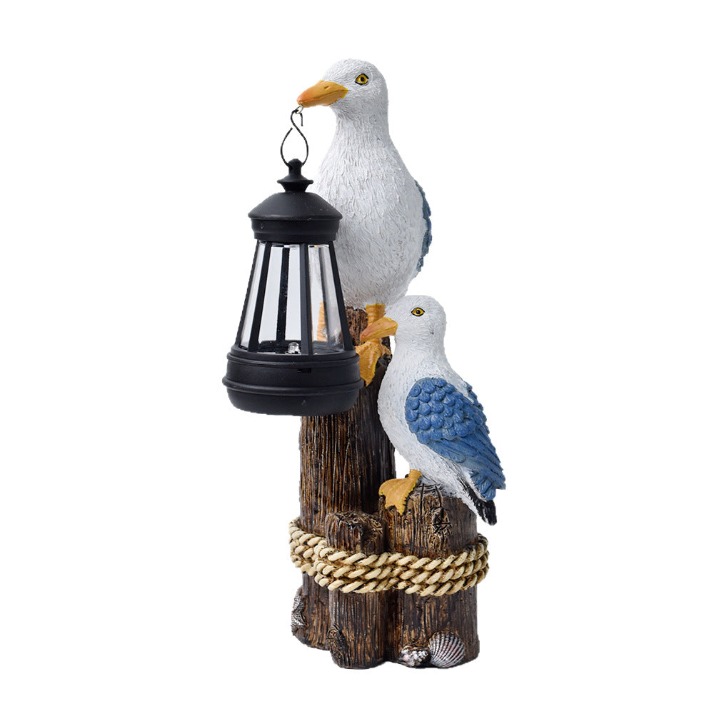 Decorative Seagull Lantern Homeandso