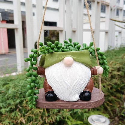 Playful Gnome Planter Homeandso
