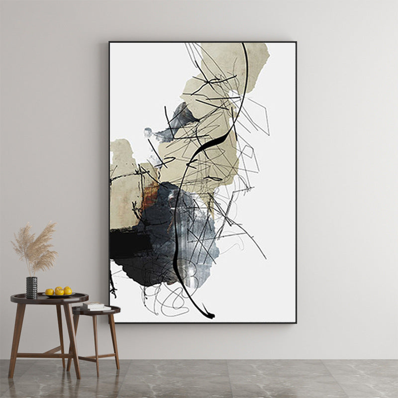 Abstract Expressionist Canvas Wall Art Homeandso