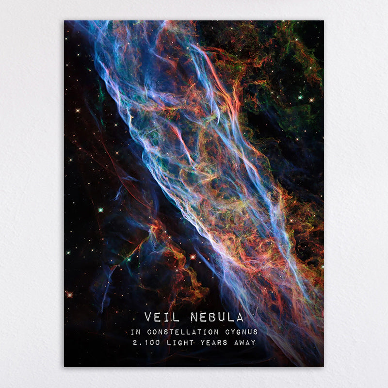 Cosmic Nebula Art Print Homeandso