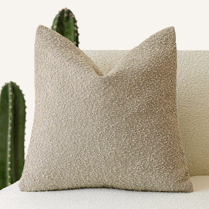 Textured Boucle Decorative Cushion