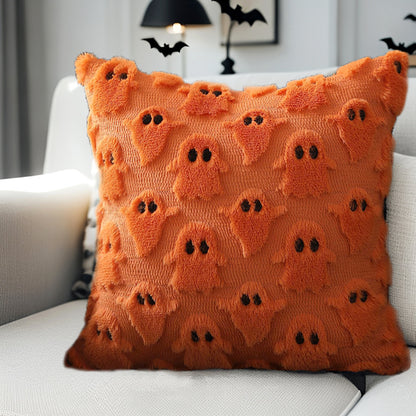 Ghost-Themed Accent Pillow