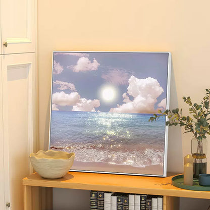 Dreamy Seascape Canvas Art Print Homeandso